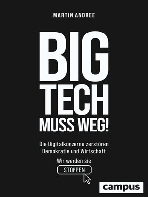 cover image of Big Tech muss weg!